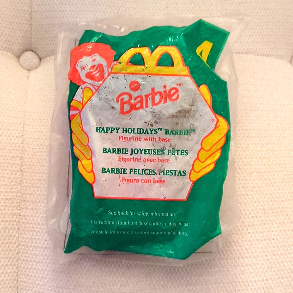 Happy Holidays Barbie from McDonald's of '96